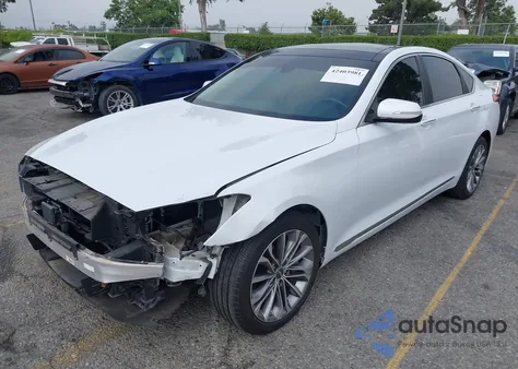 2015 Hyundai Genesis 3.8 from USA, damaged, VIN KMHGN4JEXFU045249